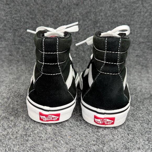 Vans Old Skool Sneakers Women's Size 8 Black Suede High Top Retro Athletic Shoes - Picture 5 of 11